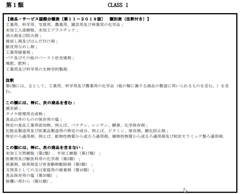 商標出願の区分、商品や役務（サービス）の指定とは | ドイル特許商標